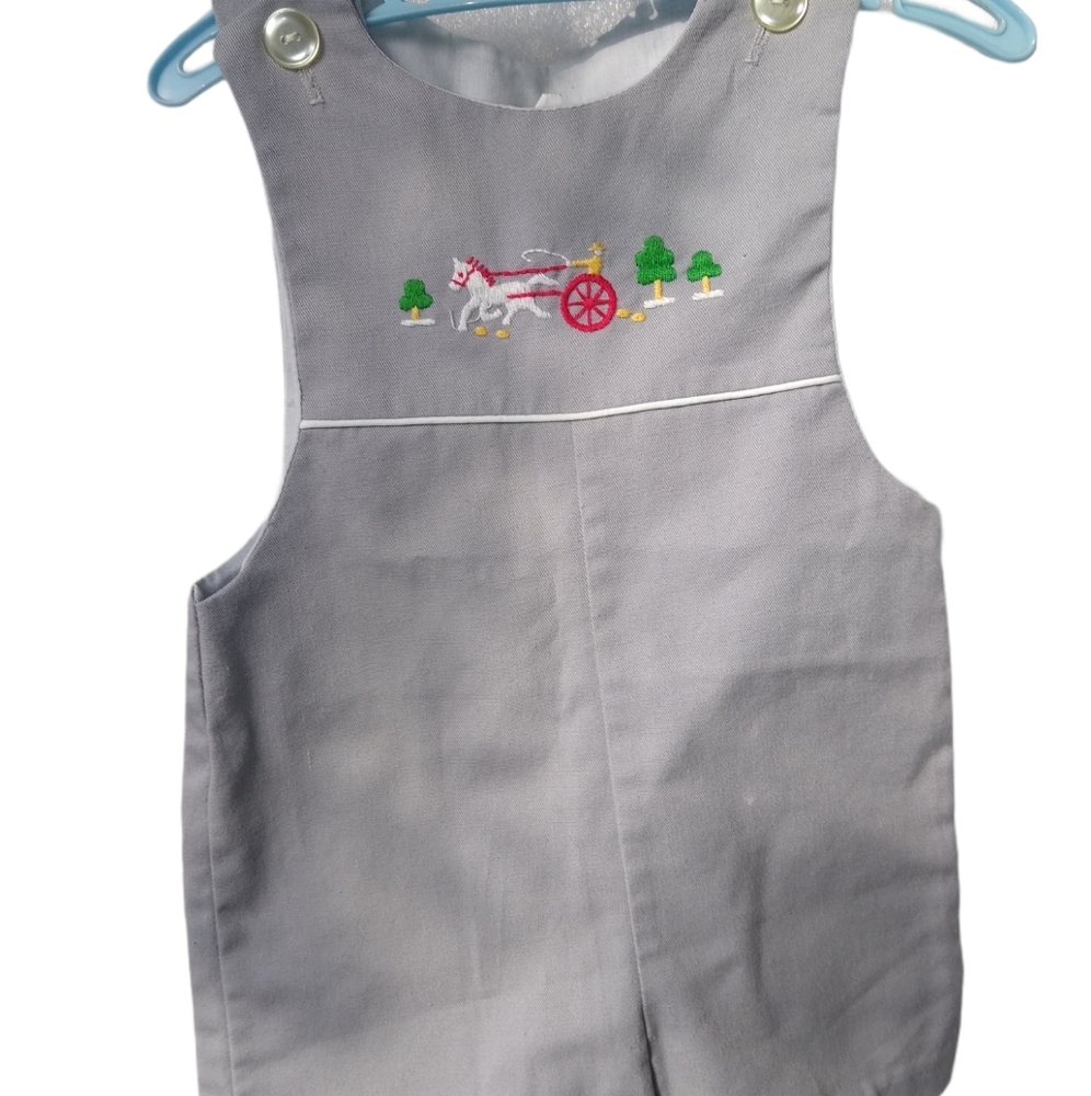 Boy overall shorts